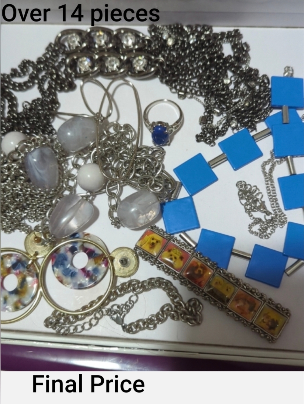 ESTATE Lot Vintage to Now Fashion Jewelry  1 lb. or More WEARABLE OR RESELL